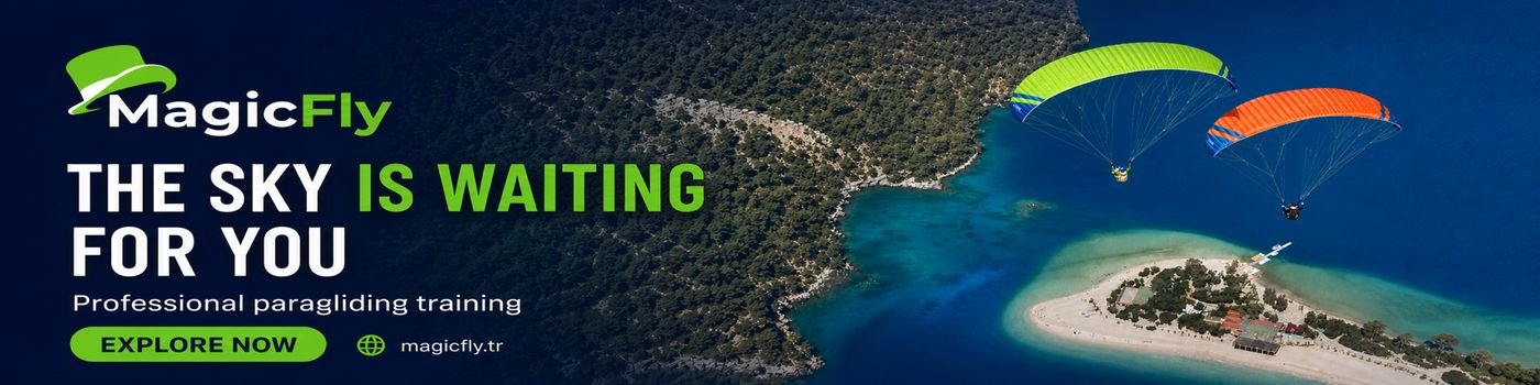 MagicFly Paragliding School, Ölüdeniz. Professional paragliding training.